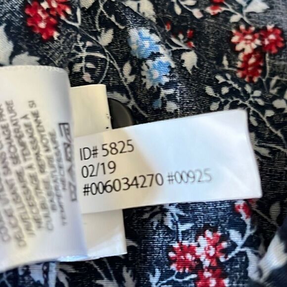 Express Extra Slim Floral Button Front Mens XL - Picture 7 of 10